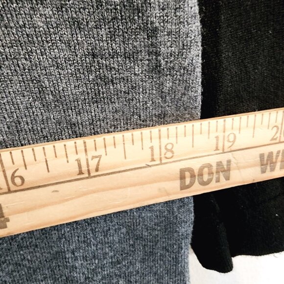 INC Color Block Knit Tunic Sweater Dress Women Sz L Long Sleeve Viscose Blend - Picture 14 of 15